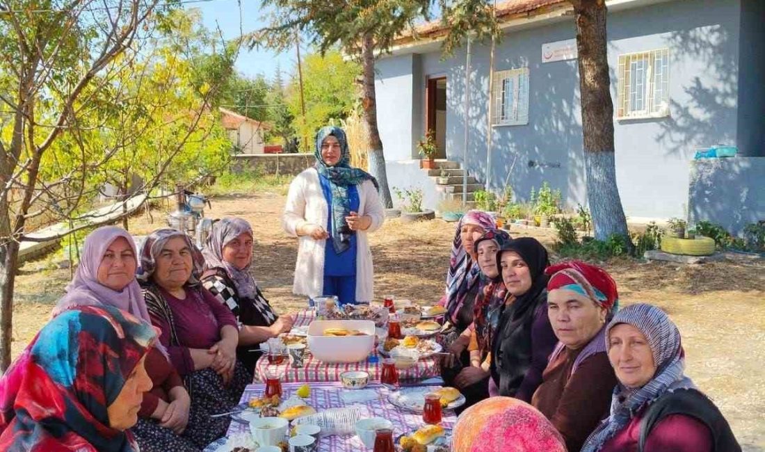 Amasya’nın Çavuş köyündeki sağlık evinde görev yapan ebe Hatice Girgeç,