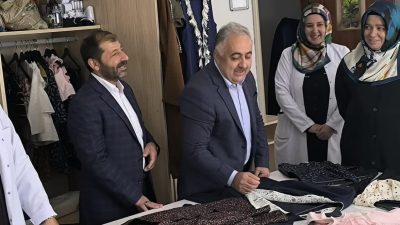 Erzurum Müftüsü Yaşar Çapçı, İl Müftü Yardımcısı Özlem Gülbe ve