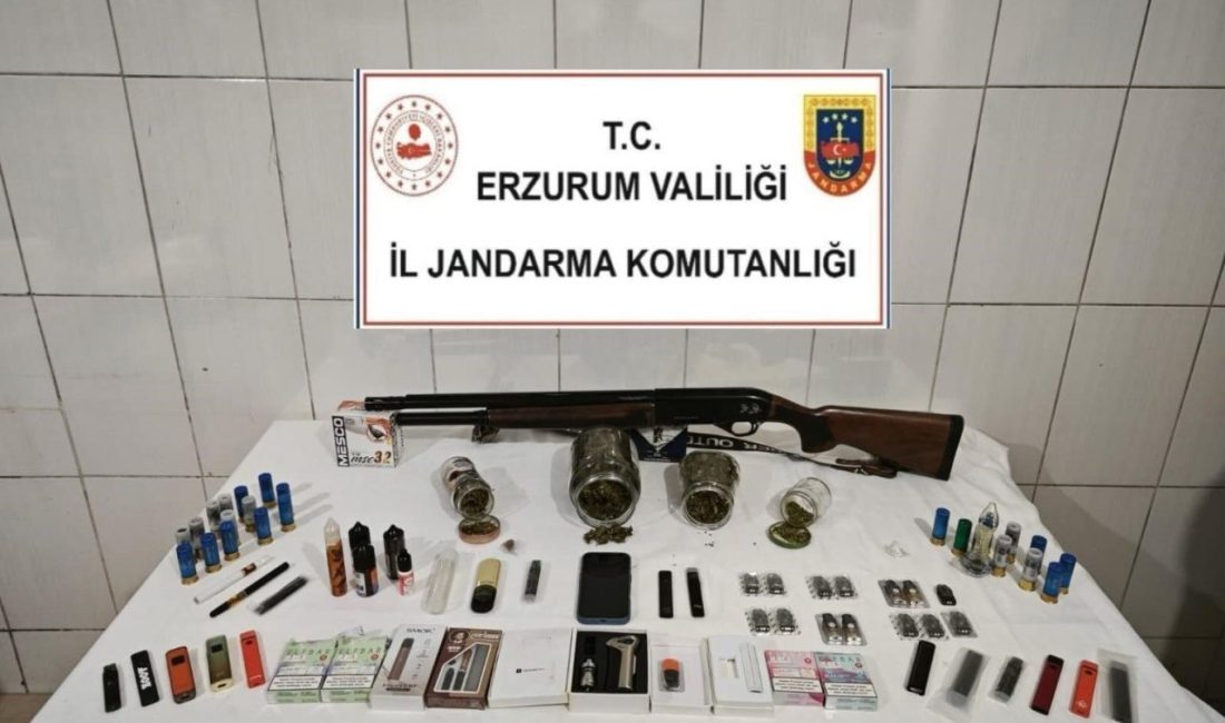 Erzurum İl Jandarma Komutanlığına bağlı Narkotik Suçlarla Mücadele Şube Müdürlüğü