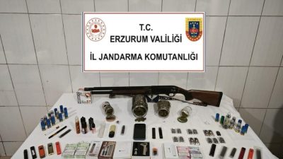 Erzurum İl Jandarma Komutanlığına bağlı Narkotik Suçlarla Mücadele Şube Müdürlüğü