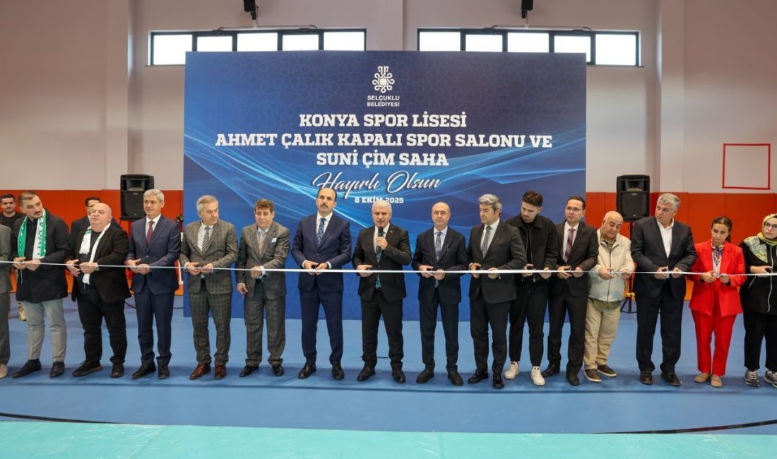 Konya’nın merkez Selçuklu İlçe Belediyesi tarafından Konya Spor Lisesi’ne kazandırılan