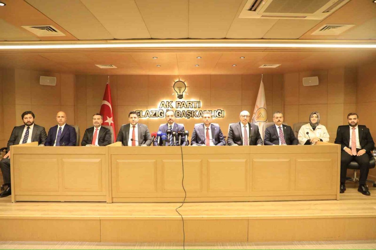 AK Parti Genel Başkan Yardımcısı Prof. Dr. Kürşad Zorlu, Elazığ’da