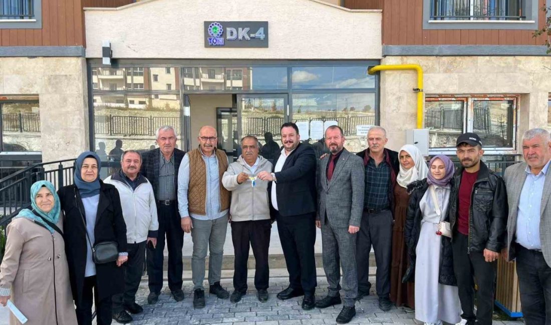 AK Parti Eskişehir İl Başkanlığı heyeti, Mihalıççık İlçesi’nde teslimi başlayan