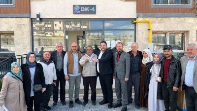 AK Parti Eskişehir İl Başkanlığı heyeti, Mihalıççık İlçesi’nde teslimi başlayan