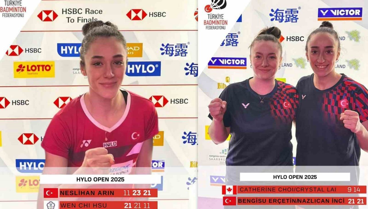 Milli badmintoncular Almanya’daki HYLO Open 2025’te çeyrek finale yükseldi. 28