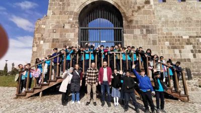 Erzurum Necip Fazıl Kısakürek İmam Hatip Ortaokulu öğrencilerine tarih ve