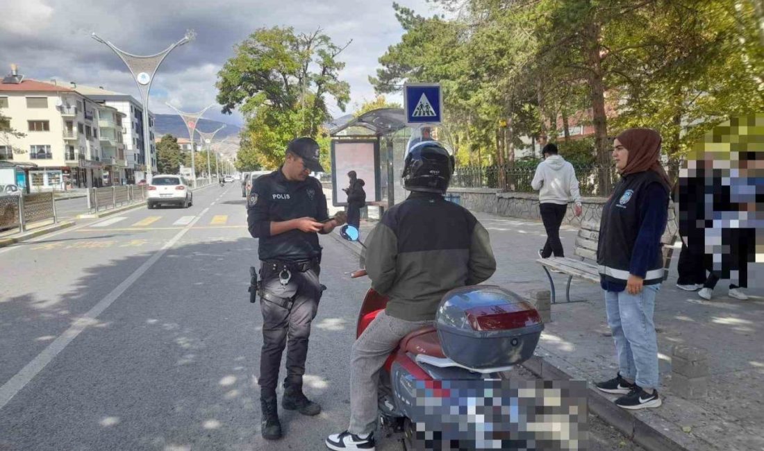 Erzincan İl Emniyet Müdürlüğü Çocuk Şube Müdürlüğü koordinesinde güvenli bir