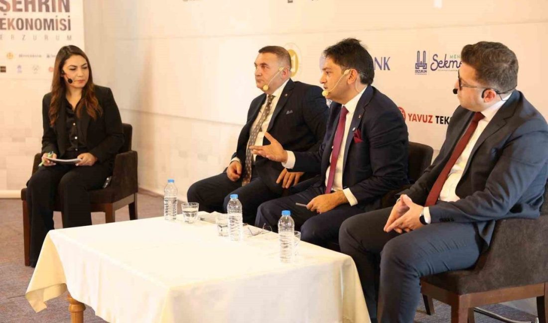 Erzurum Ticaret Borsası Yönetim Kurulu Başkanı Hakan Oral, Palandöken’de düzenlenen