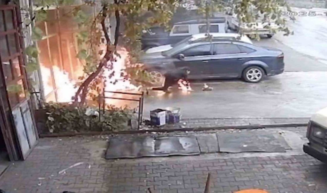 Kastamonu’nun Tosya ilçesinde oto tamirhanesinde çıkan yangında iki kişi yanmaktan