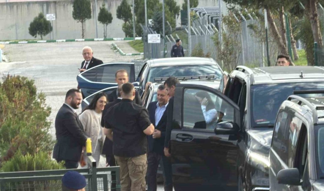 Cumhuriyet Halk Partisi (CHP) Genel Başkanı Özgür Özel, Düzce’deki cezaevinde