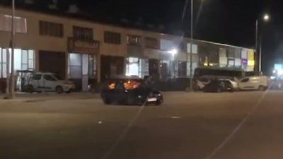 Sivas’ta polis aracının önünde drift atan sürücüye 46 bin lira