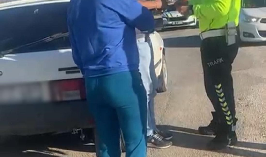 Sinop’ta polis ekiplerinin ’dur’ ihtarına uymayarak kaçan otomobil sürücüsü, uzun