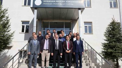 Atatürk Üniversitesi Rektörü Prof. Dr. Ahmet Hacımüftüoğlu, kurum içi değerlendirme