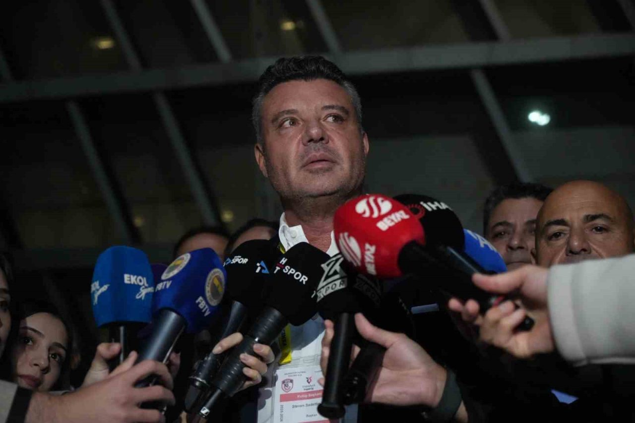 Fenerbahçe Başkanı Sadettin Saran, Gaziantep FK galibiyeti sonrası, “Sahada son