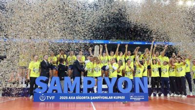 2025 Kadınlar AXA Sigorta Şampiyonlar Kupası finalinde Fenerbahçe Medicana, 2-0