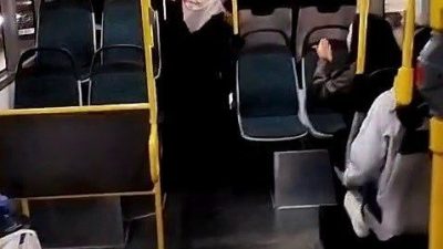 Sivas’ta özel halk otobüsü sürücüsü, yasal hakkını kullanarak otobüse ücretsiz