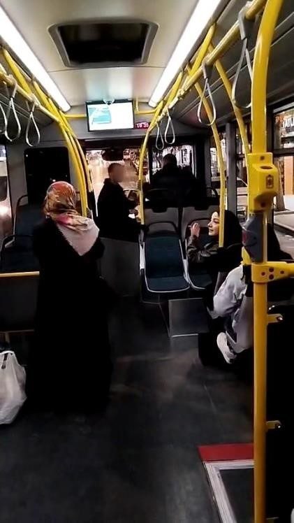 Sivas’ta özel halk otobüsü şoförü, yasal hakkını kullanarak otobüse ücretsiz