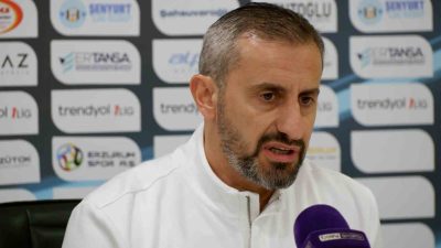 Erzurumspor FK Teknik Direktörü Serkan Özbalta, Vanspor FK maçının ardından,