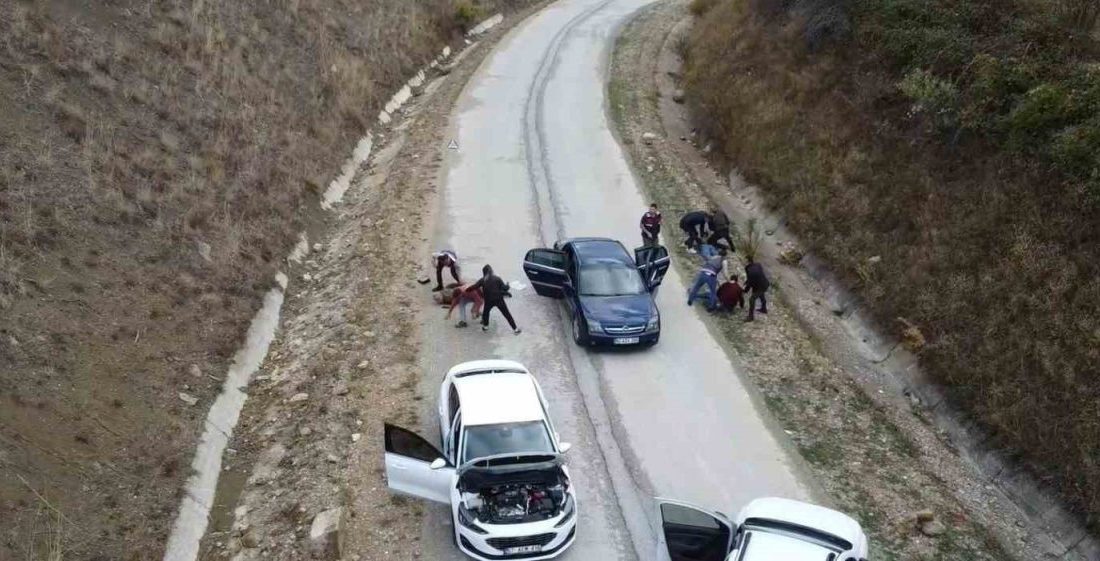 Sinop’un Boyabat ilçesinde düzenlenen operasyonda, “kasten adam öldürme” suçundan aranan