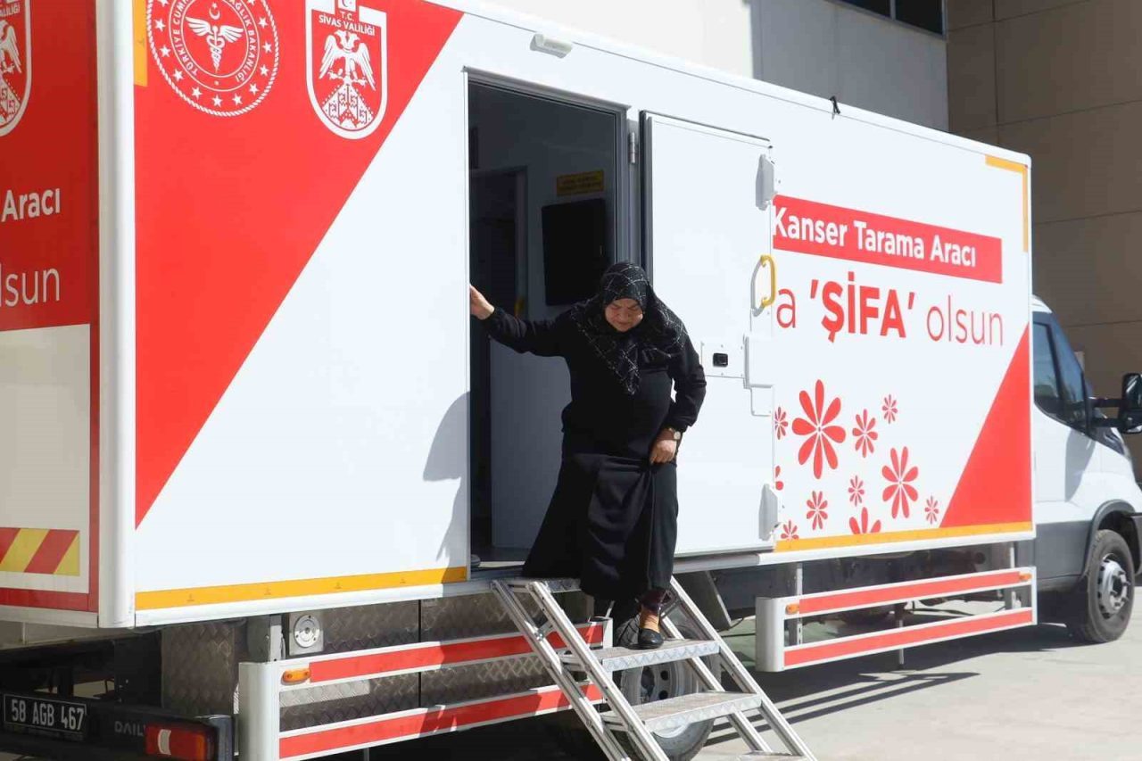Sivas Valiliği himayesinde, İl Sağlık Müdürlüğü bünyesinde hizmete alınan Mobil