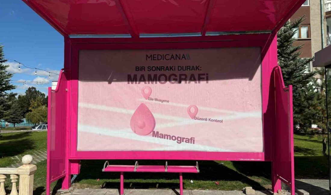 Sivas’ta, Belediye ve Medicana Hastanesi iş birliğiyle kadınların meme kanserine