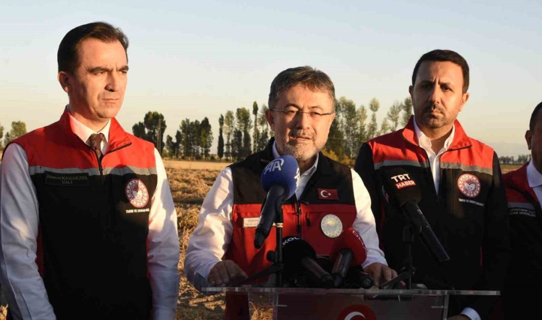 Tarım ve Orman Bakanı İbrahim Yumaklı, “Ülkemiz tarımsal hasılada Avrupa’da