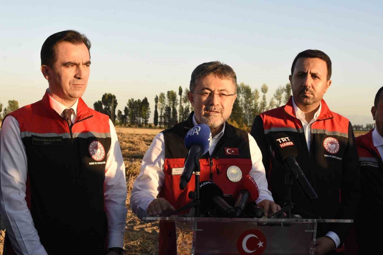 Tarım ve Orman Bakanı İbrahim Yumaklı, “Ülkemiz tarımsal hasılada Avrupa’da