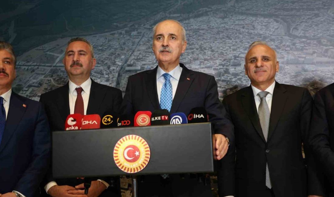 TBMM Başkanı Numan Kurtulmuş, Milli Dayanışma, Kardeşlik ve Demokrasi Komisyonu’nun