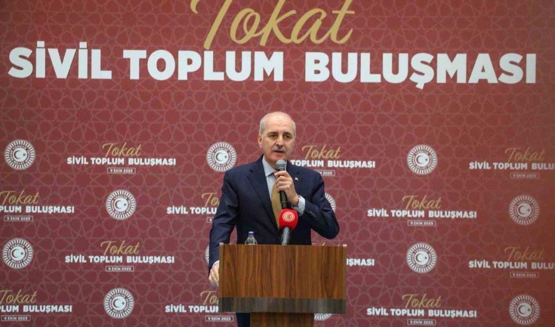 TBMM Başkanı Numan Kurtulmuş, Tokat’ta sivil toplum temsilcileriyle bir araya