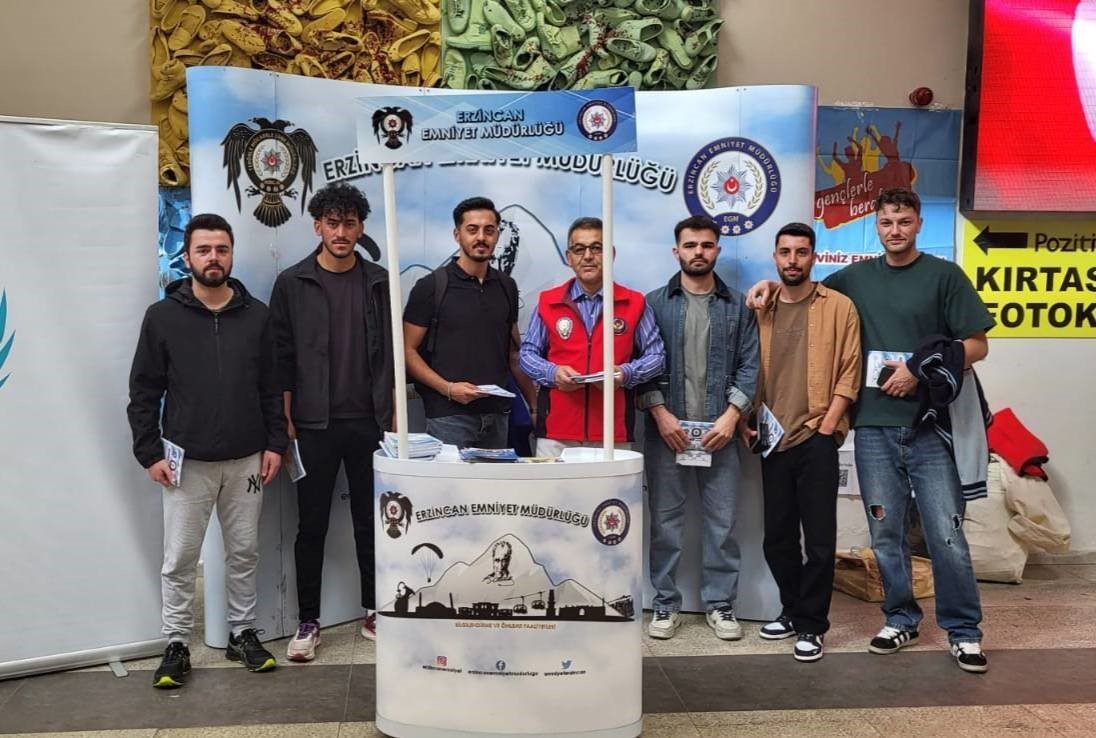 Erzincan İl Emniyet Müdürlüğü Terörle Mücadele (TEM) Şube Müdürlüğü personeli