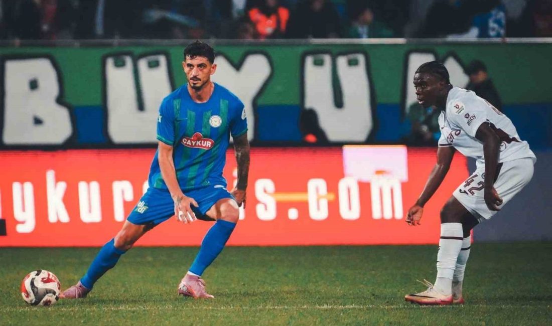 Trendyol Süper Lig’in 9. haftasında Çaykur Rizespor sahasında karşılaştığı Trabzonspor’a