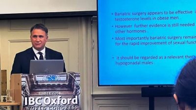 Doç. Dr. Muzaffer Al, İngiltere’de Oxford Üniversitesi’nde 6. Uluslararası Bariatrik