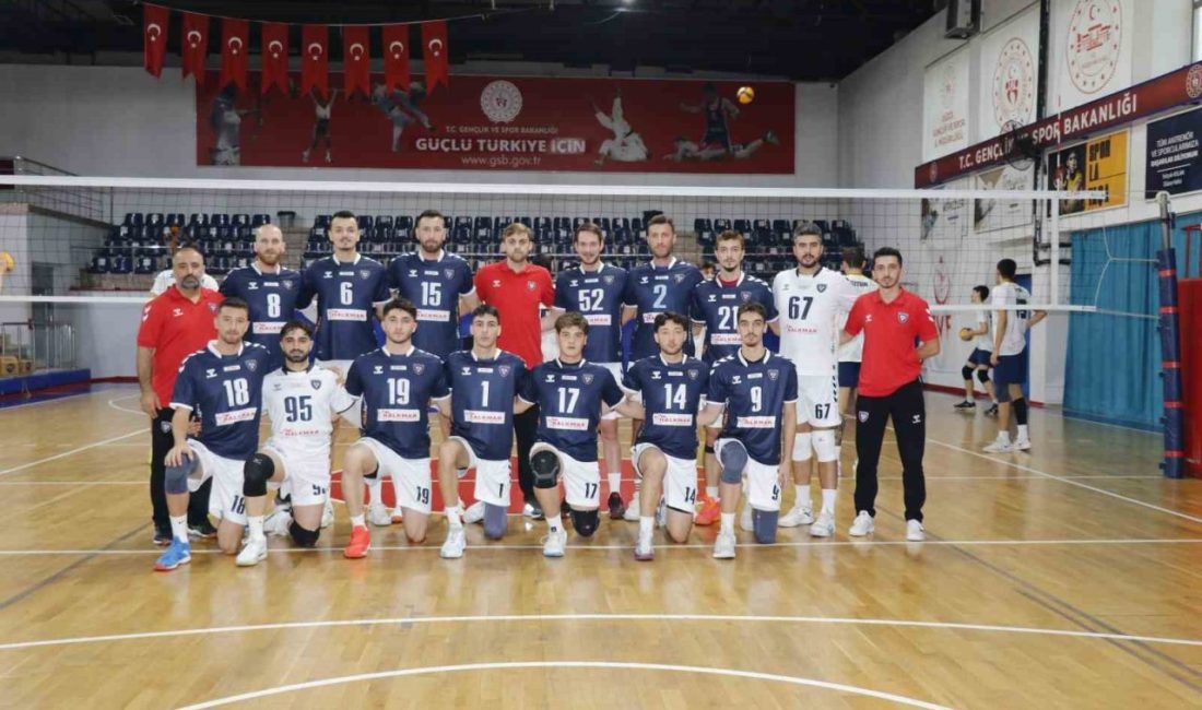 Türkiye Voleybol Federasyonu Erkekler 1. Ligi’nde Düzce Belediyesi Spor Akademisi