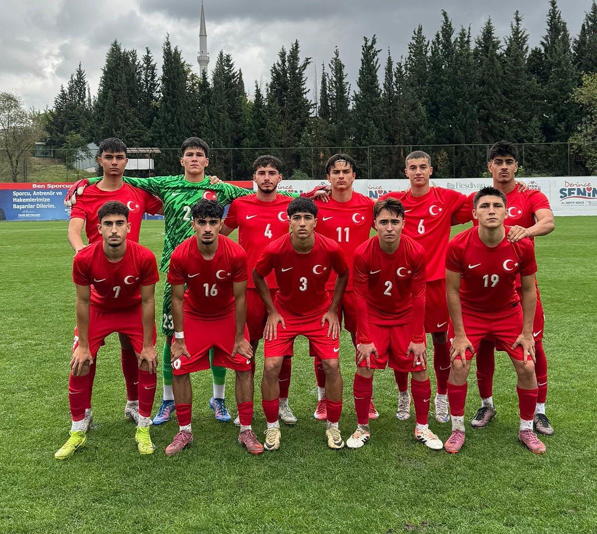 U18 Milli Takımı, Kocaeli’de düzenlenen Uluslararası Dörtlü Turnuva’nın ikinci maçında