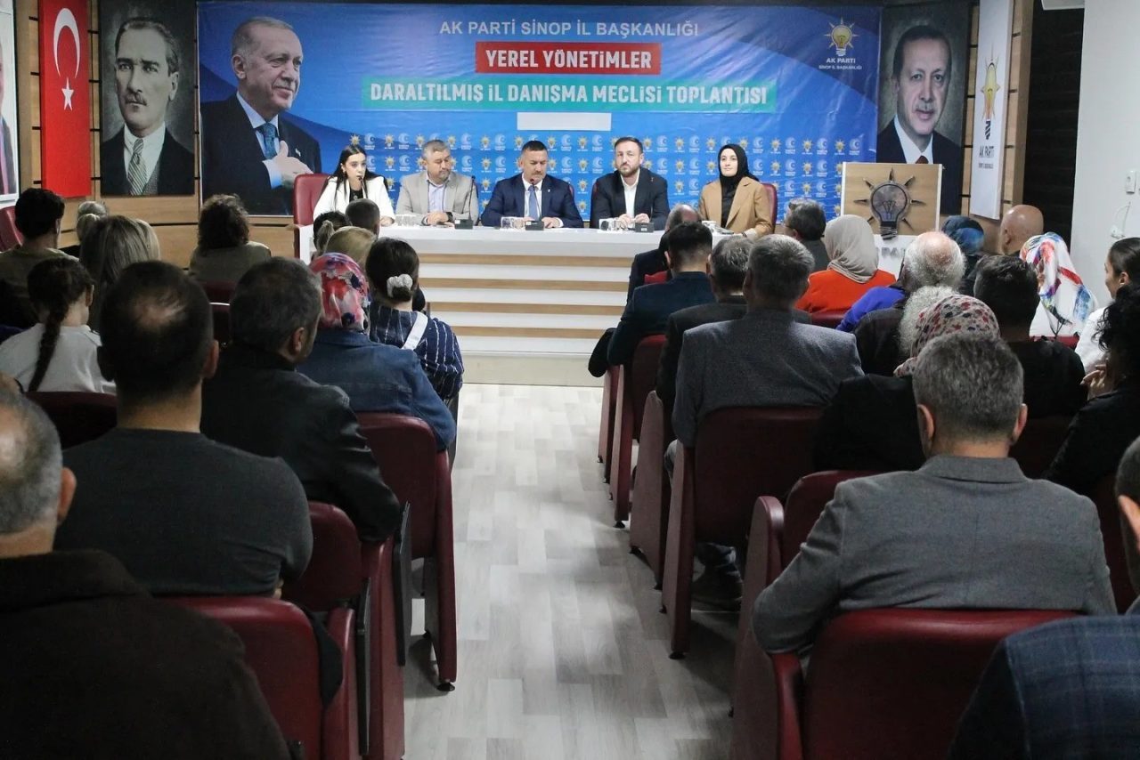 AK Parti Sinop İl Başkanı Yakup Üçüncüoğlu, “Türkiye Yüzyılı vizyonuyla