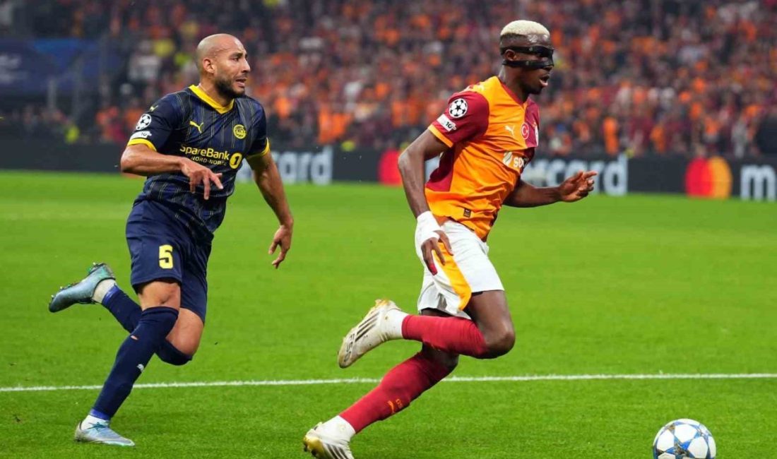 Galatasaray, UEFA Şampiyonlar Ligi’ndeki 3. maçında sahasında Norveç ekibi Bodo/Glimt
