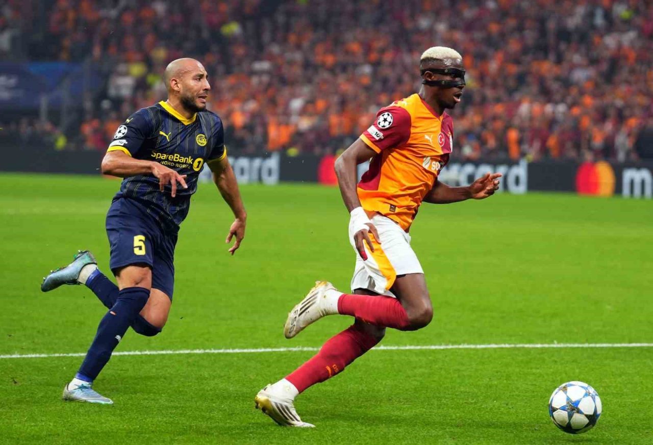 Galatasaray, UEFA Şampiyonlar Ligi’ndeki 3. maçında sahasında Norveç ekibi Bodo/Glimt