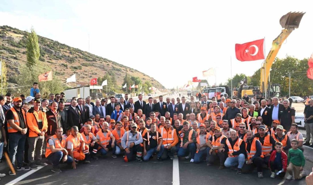 Ulaştırma ve Altyapı Bakanı Abdulkadir Uraloğlu, Elmalı’da, Elmalı Şehir Geçişi