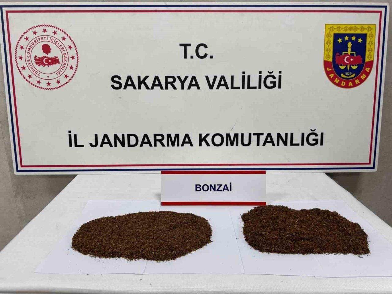 Sakarya’nın Serdivan ve Sapanca ilçelerinde jandarma ekipleri tarafından gerçekleştirilen uyuşturucu