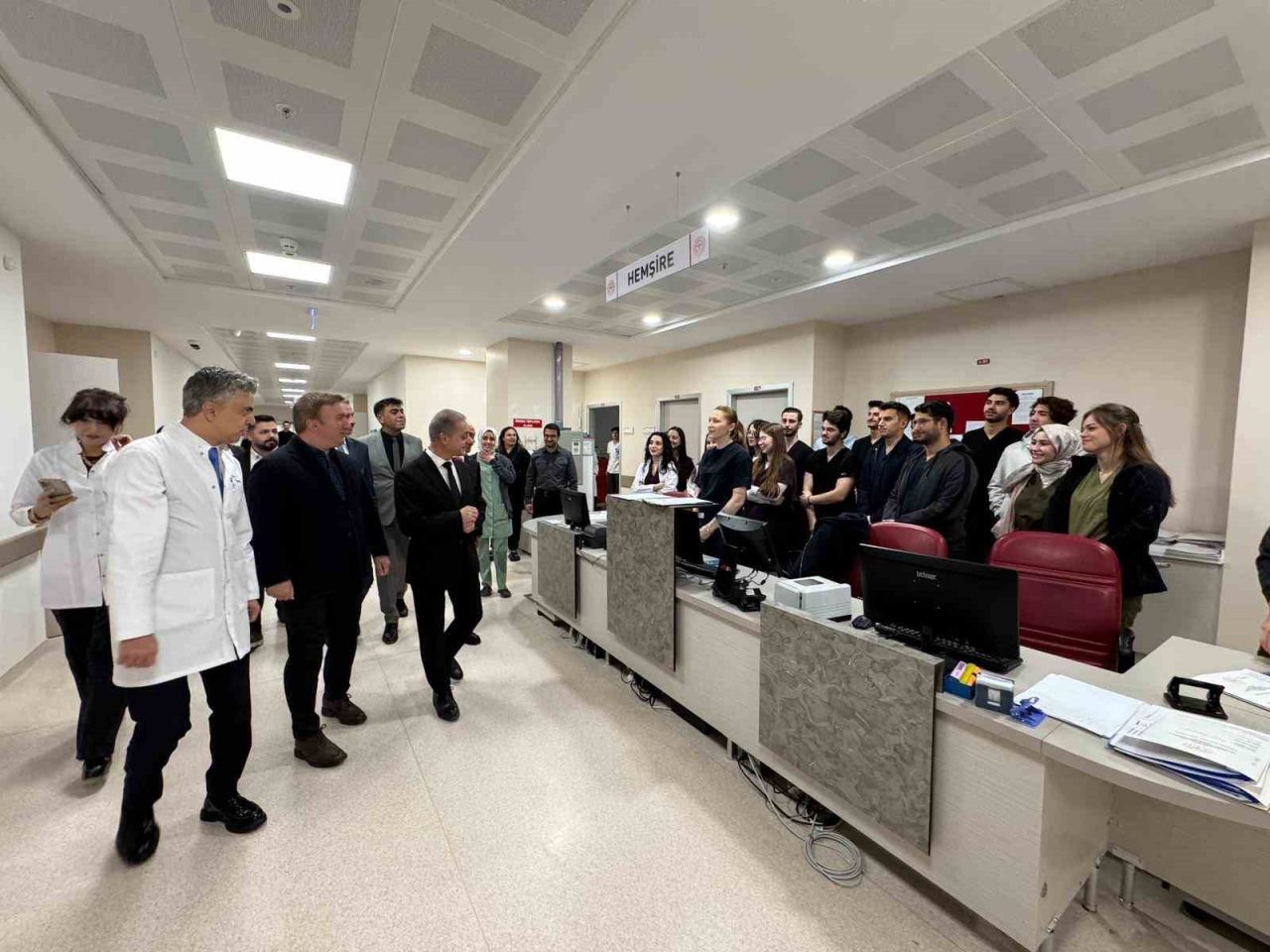 Erzincan Valisi Hamza Aydoğdu, Mengücek Gazi Eğitim ve Araştırma Hastanesini