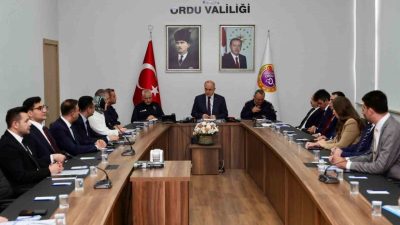 Ordu Valisi Muammer Erol, 2025 yılının ilk 9 ayında yürütülen