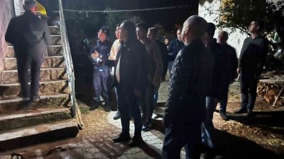 Manisa Valisi Vahdettin Özkan, Balıkesir’in Sındırgı ilçesinde meydana gelen ve