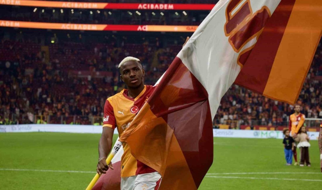 Nijeryalı futbolcu Victor Osimhen, Göztepe maçıyla Galatasaray’da 43. golünü attı