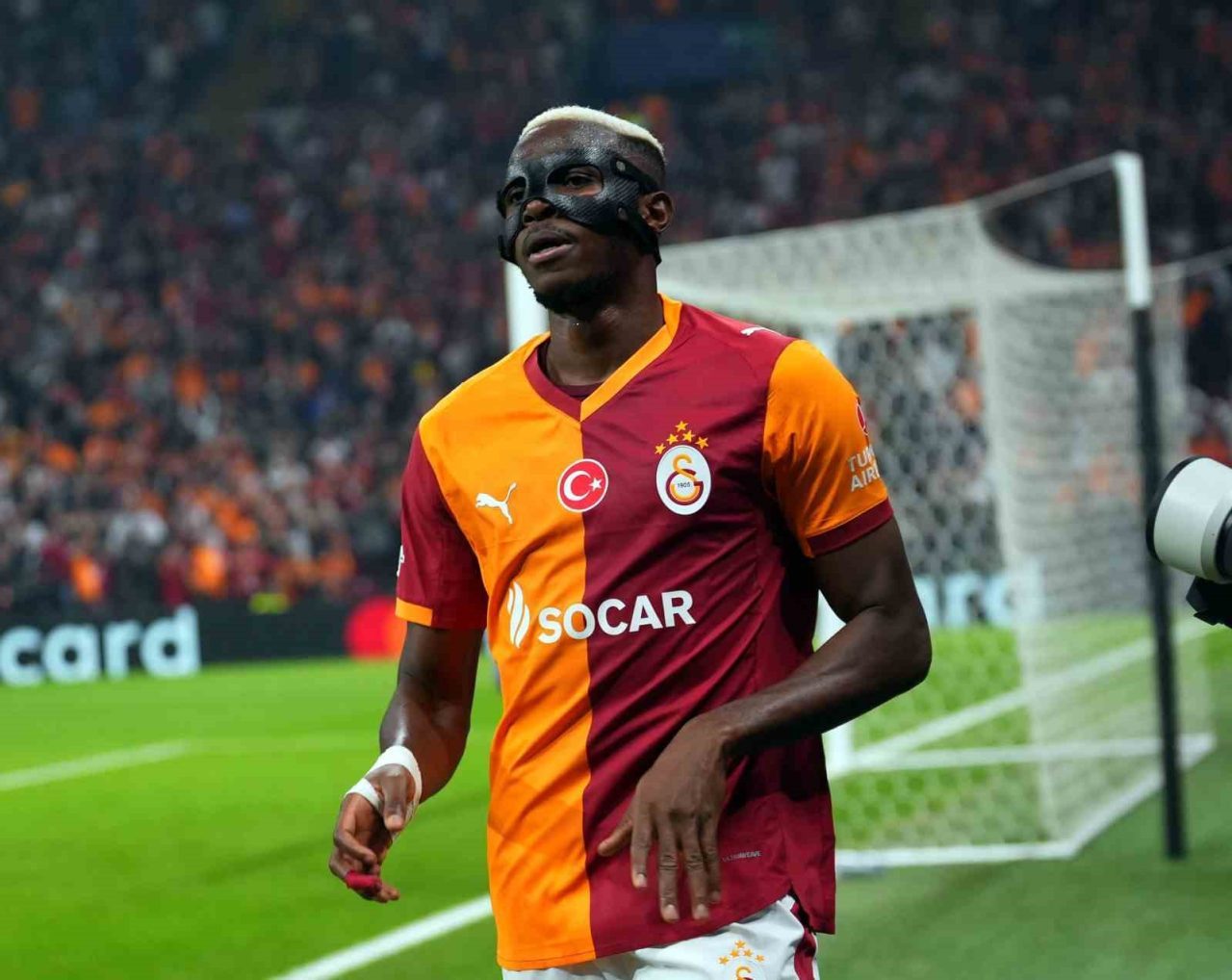Galatasaray’ın Nijeryalı futbolcusu Victor Osimhen, Bodo/Glimt maçıyla birlikte bu sezon