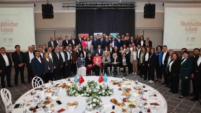 Nilüfer Belediyesi’nin 19 Ekim Muhtarlar Günü buluşmasında, 64 mahalle muhtarı