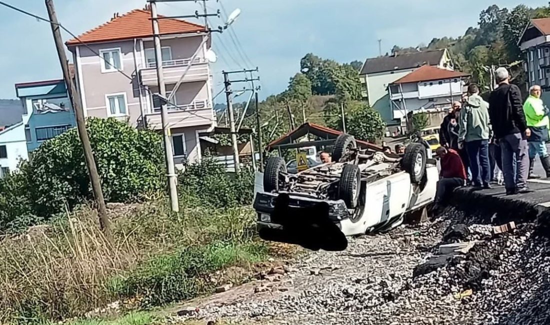Zonguldak’ın Devrek ilçesine bağlı Çaydeğirmeni beldesinde meydana gelen kazada yabancı