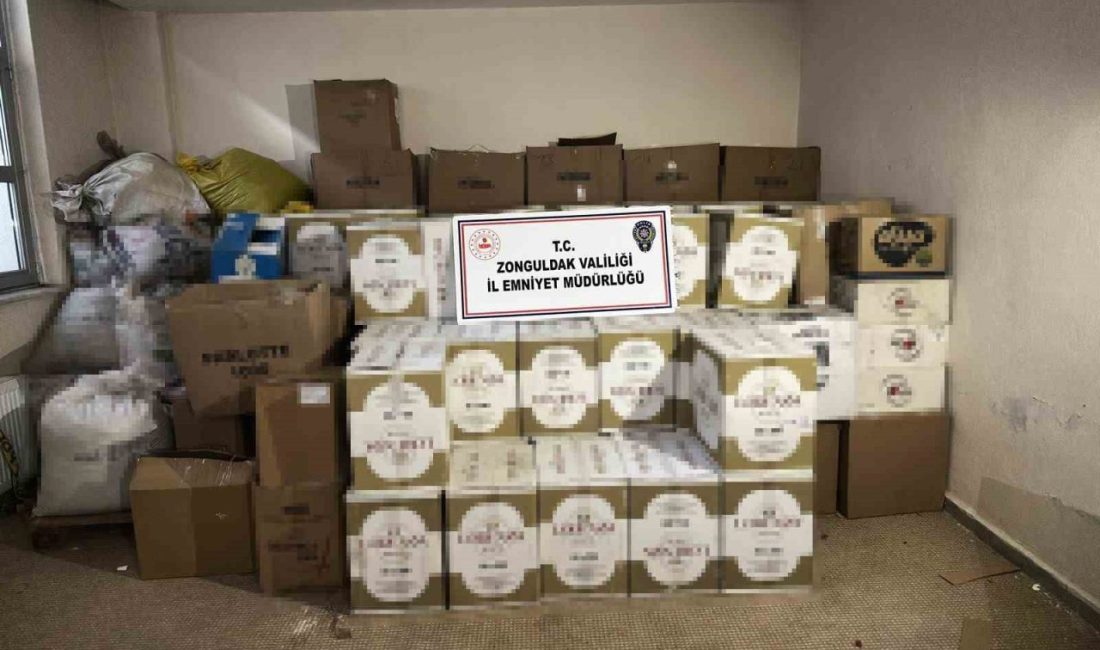 Zonguldak İl Emniyet Müdürlüğü Kaçakçılık ve Organize Suçlarla Mücadele Şube