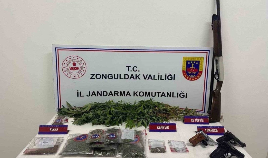 Zonguldak’ta yapılar operasyonda çok sayıda tarihi eser niteliğindeki sikke ve