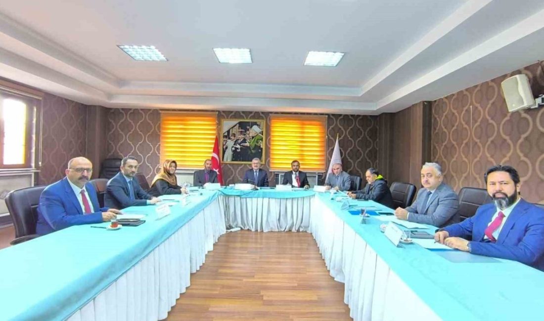 Erzurum İl Müftüsü Yaşar Çapçı başkanlığında 1001 Hatim istişare toplantısı