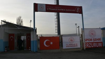 Erzurum’da amatör futbolun kalbinin attığı 3 Temmuz Stadı’nda değişim ve